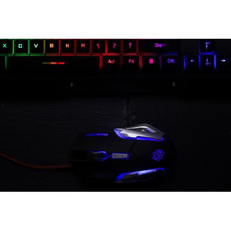 Σετ ενσύρματο πληκτρολόγιο & ποντίκι Gaming Zeroground KB-1700GUMS Arai  Αγγλικό US